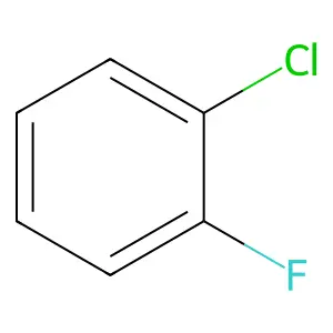 1-Chloro-2-fluorobenzene structure