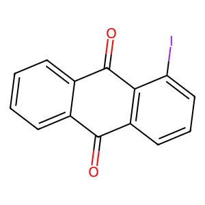 1-Iodo-9,10-anthraquinone structure