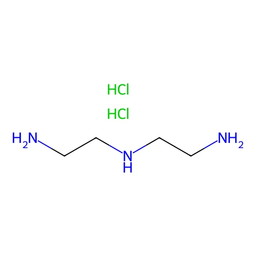 1,2-Ethanediamine, N-(2-aminoethyl)-, dihydrochloride structure