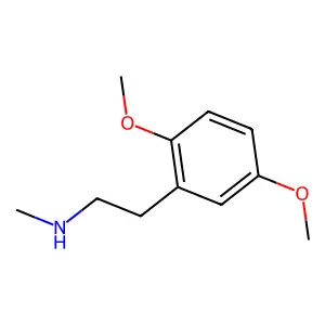 [2-(2,5-Dimethoxyphenyl)ethyl](methyl)amine structure