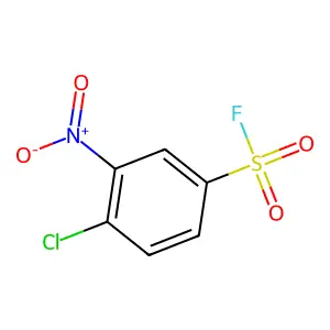 Benzenesulfonyl fluoride, 4-chloro-3-nitro- structure