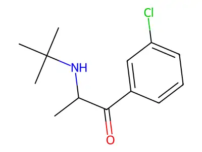 Bupropion structure