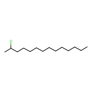 Tetradecane, 2-chloro- structure