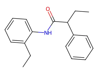 N-(2-ethylphenyl)-2-phenylbutanamide structure