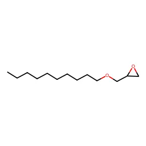 ((Decyloxy)methyl)oxirane structure