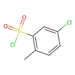 4-Chlorotoluene-2-sulphonyl chloride structure