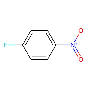 p-Fluoronitrobenzene structure