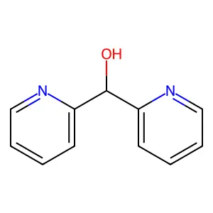 alpha-2-Pyridylpyridine-2-methanol structure