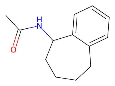 Acetamide, N-(6,7,8,9-tetrahydro-5H-benzocyclohepten-5-yl)- structure