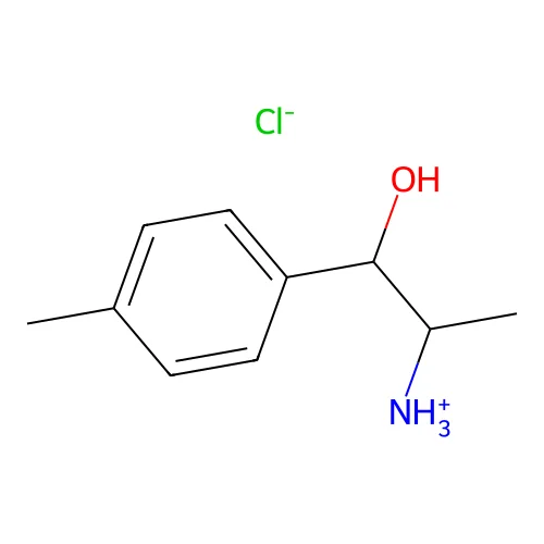 1-Propanol, 1-p-tolyl-2-amino-, hydrochloride structure