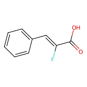 Fluorocinnamic acid structure