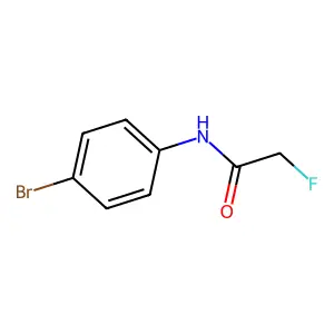 Acetamide, N-(4-bromophenyl)-2-fluoro- structure