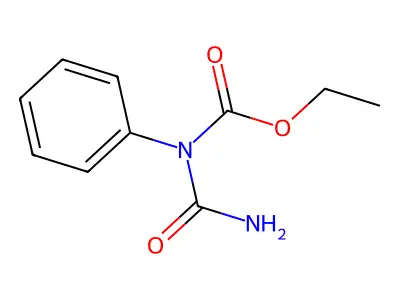 Ethyl phenyl allophanate structure