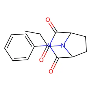 3,8-Diazabicyclo(3.2.1)octane-2,4-dione, 3-phenyl-8-propionyl- structure
