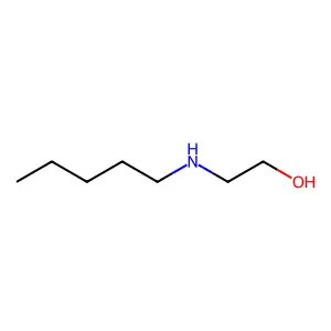 2-(Pentylamino)ethanol structure
