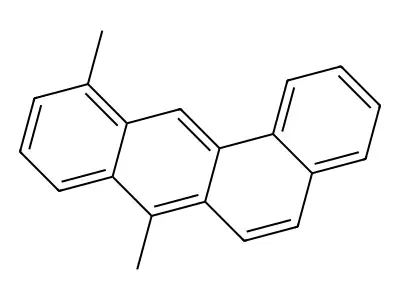 Benz(a)anthracene, 7,11-dimethyl- structure