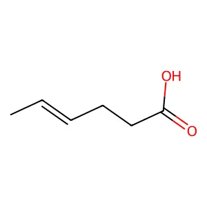 4-Hexenoic acid structure