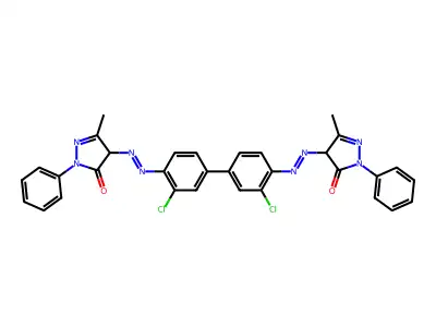 C.I. PIGMENT ORANGE 13 structure