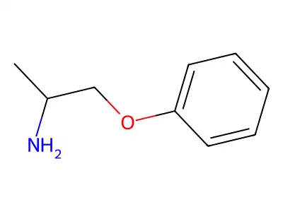 1-Phenoxy-2-propanamine structure