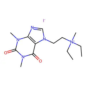 Etamiphyllin methiodide structure