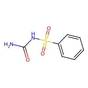 N-(aminocarbonyl)benzenesulphonamide structure