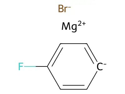 4-Fluorophenylmagnesium bromide structure