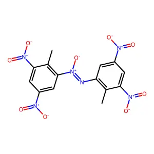 4,4',6,6'-Tetranitro-2,2'-azoxytoluene structure