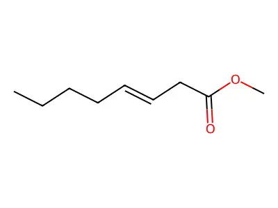 3-Octenoic acid methyl ester structure