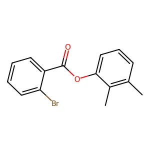 2,3-Dimethylphenyl 2-bromobenzoate structure