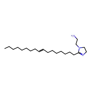 2-(2-Heptadec-8-enyl-4,5-dihydroimidazol-1-yl)ethanamine structure