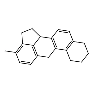 6,7,8,9,10,12b-Hexahydro-3-methyl-cholanthrene structure