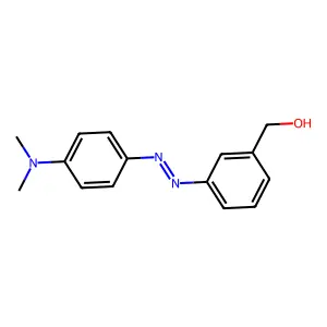 3'-Hydroxymethyl-4-(dimethylamino)azobenzene structure