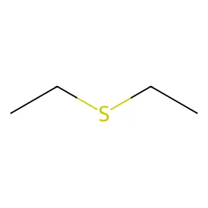 Ethyl sulfide structure