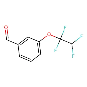 Benzaldehyde, 3-(1,1,2,2-tetrafluoroethoxy)- structure