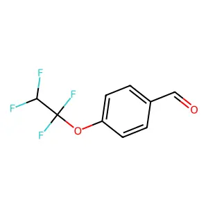 Benzaldehyde, 4-(1,1,2,2-tetrafluoroethoxy)- structure
