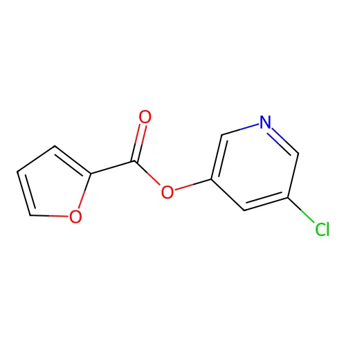 5-Chloro-3-pyridinyl 2-furoate structure