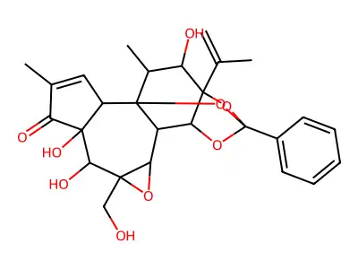 Daphnetoxin,12-hydroxy structure