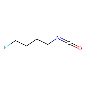 1-Fluoro-4-isocyanatobutane structure