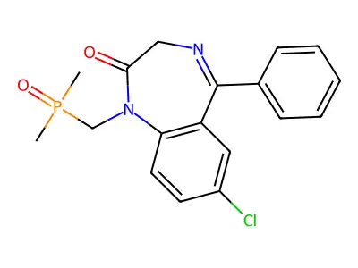 Fosazepam structure
