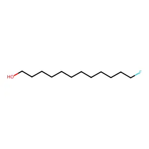 Dodecanol, 12-fluoro- structure