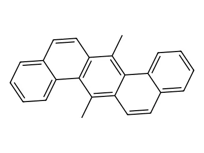 7,14-Dimethyldibenz(a,h)anthracene structure