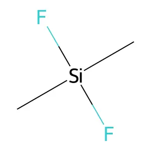 Silane, difluorodimethyl- structure