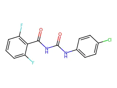 Diflubenzuron structure