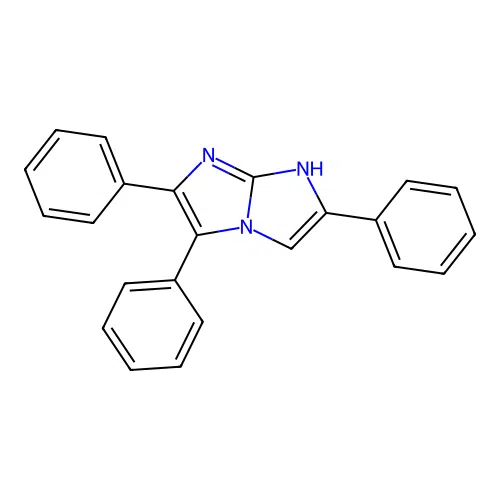 2,5,6-triphenyl-1H-imidazo[1,2-a]imidazole structure
