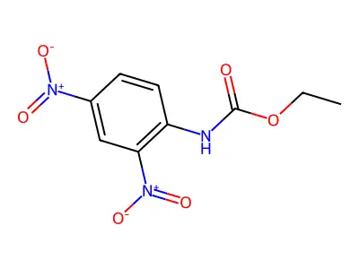 Carbanilic acid, 2,4-dinitro-, ethyl ester structure