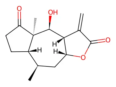 2,3-Dihydrohelenalin structure