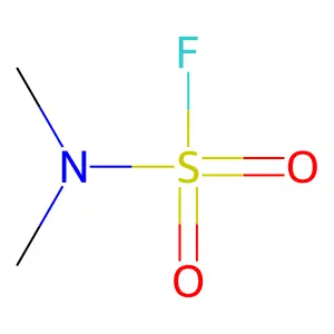 Sulfamoyl fluoride, N,N-dimethyl- structure