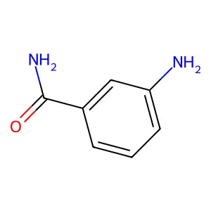 3-Aminobenzamide structure