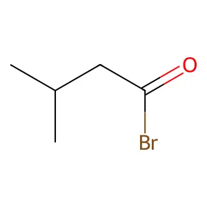 Butanoyl bromide, 3-methyl- structure