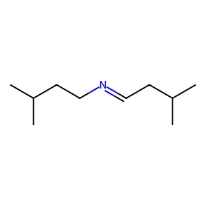 Isopentylidene isopentylamine structure